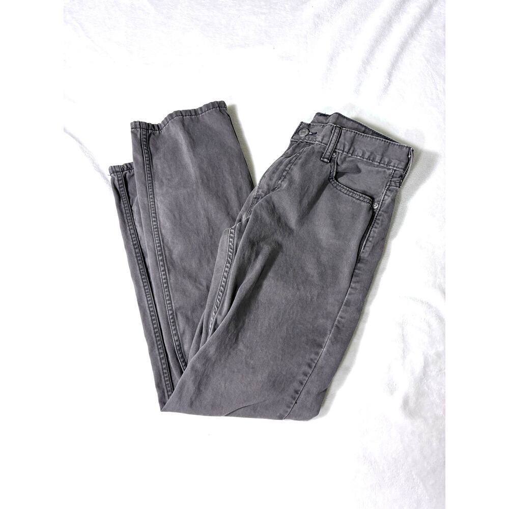 Levi's 514 Straight Fit Jeans 29x30 Gray Faded Denim